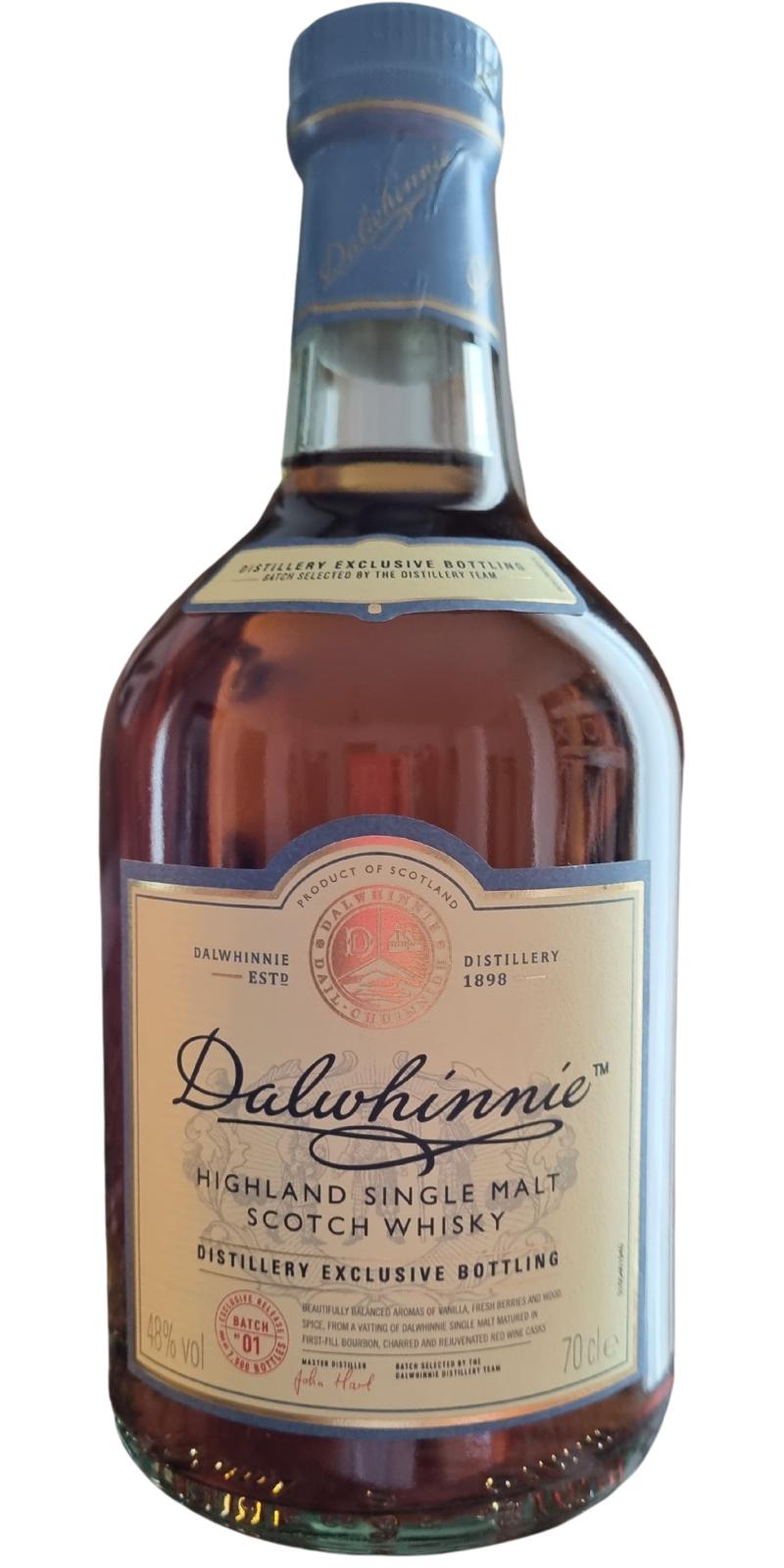 Dalwhinnie Distillery Exclusive Bottling 48% 700ml