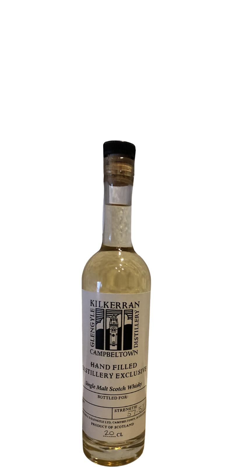Kilkerran Hand Filled Distillery Exclusive 57.5% 200ml