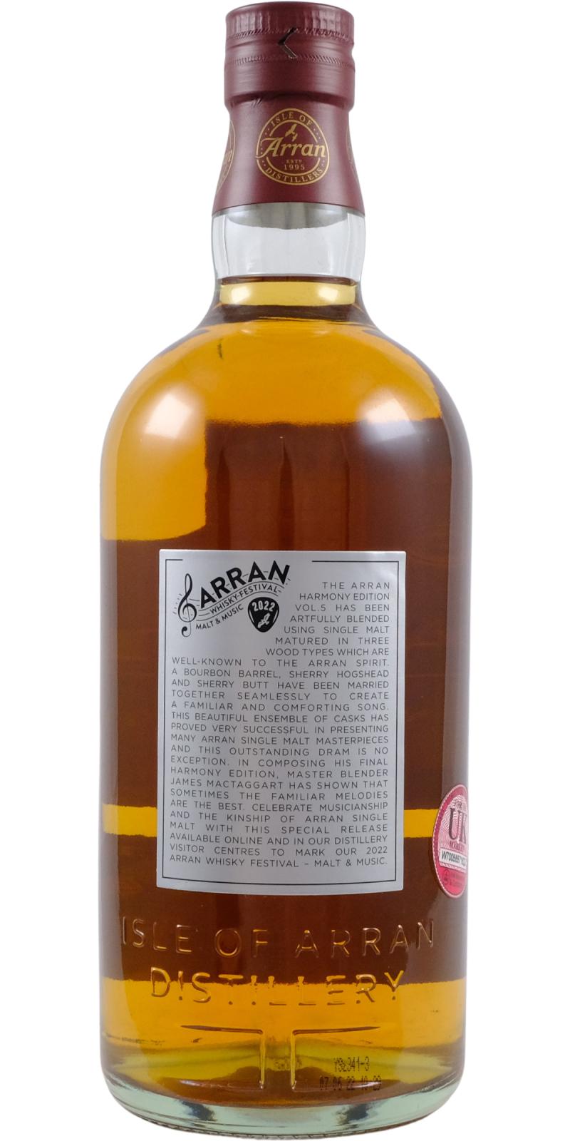 Arran Malt & Music Festival 2022 - Ratings and reviews - Whiskybase