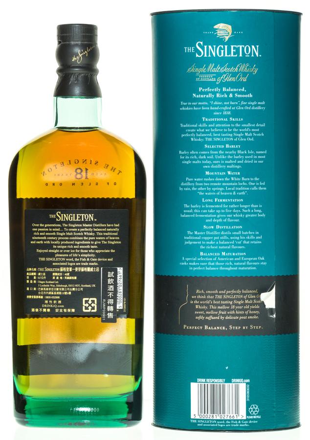 The Singleton of Glen Ord 18-year-old - Ratings and reviews - Whiskybase