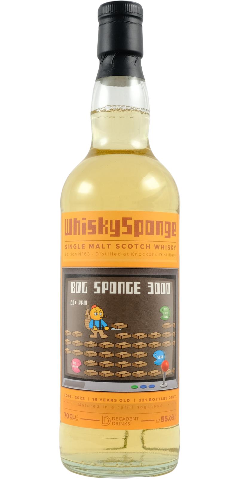 日本正規代理店品 Whisky EDITION 2006 Sponge/KNOCKDHU 飲料/酒 - www