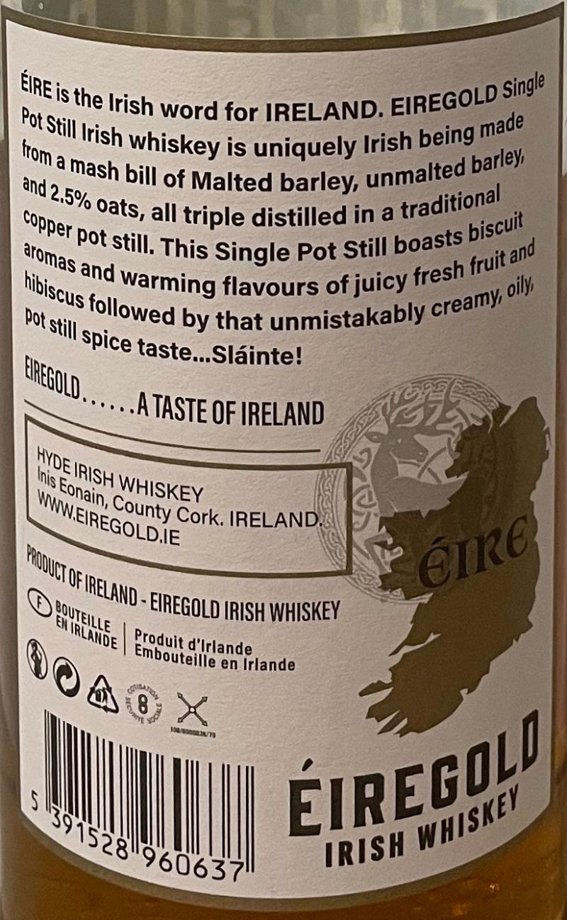 Éiregold Irish Whiskey