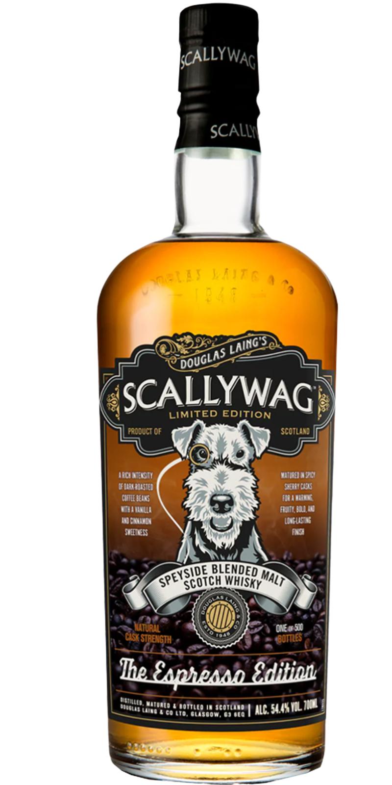 Scallywag The Espresso Edition DL Spanish sherry casks UK Exclusive 54.4% 700ml