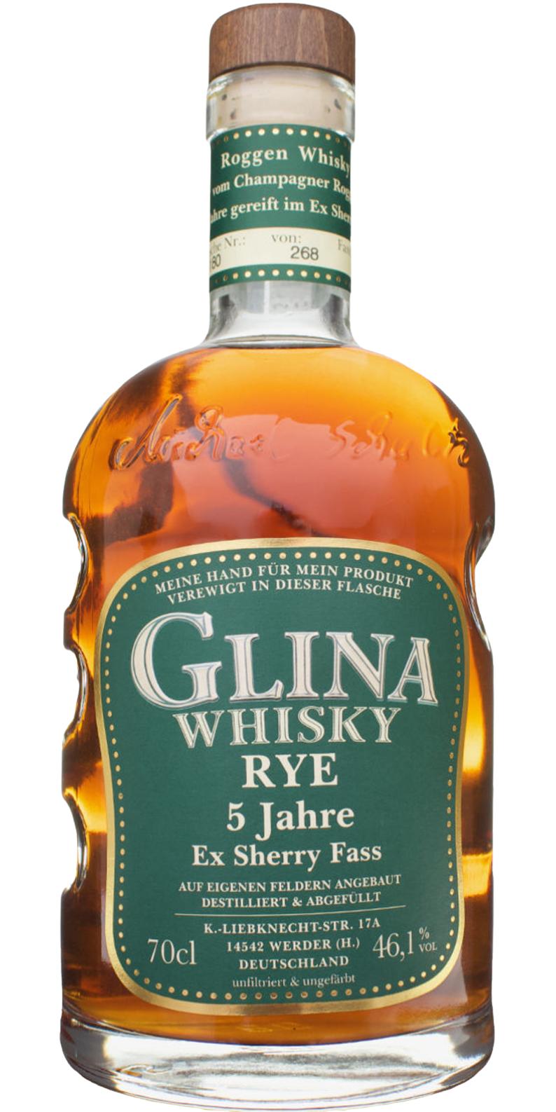 Glina Whisky 5yo Ex-Sherry 46.1% 700ml