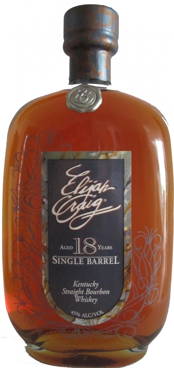 Elijah Craig 1991 Single Barrel New Charred Oak #2804 45% 750ml