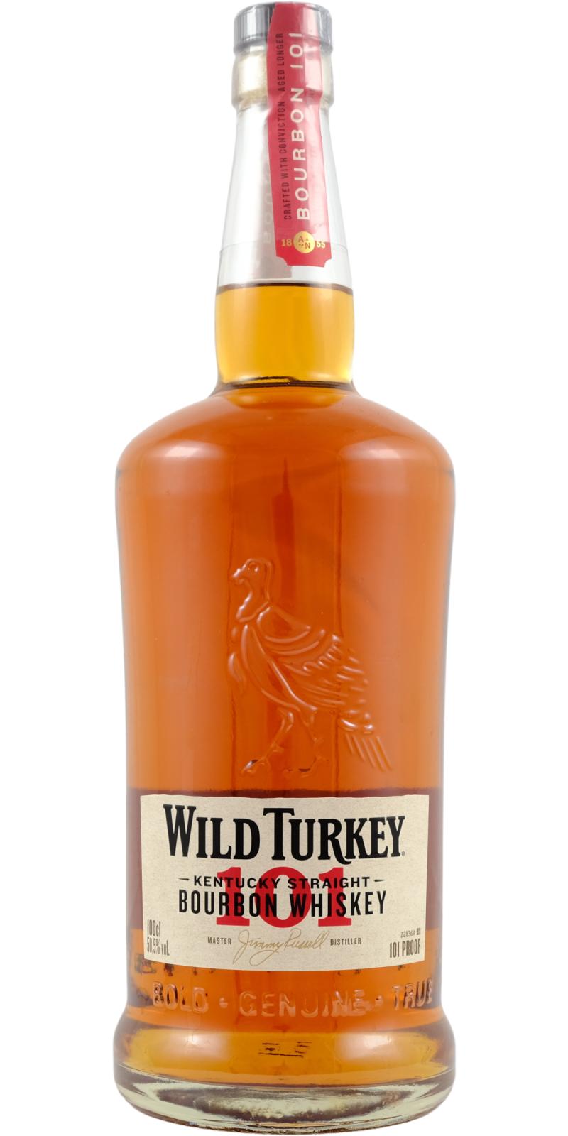 Wild Turkey 101 American white oak 50.5% 1000ml