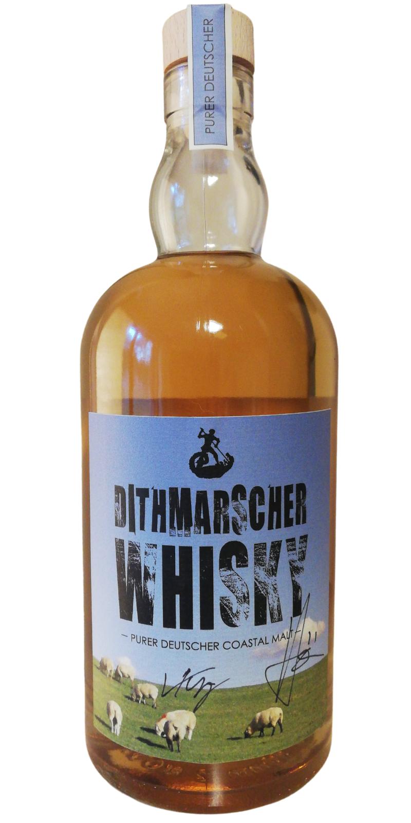 Dithmarscher Whisky Purer Deutscher Coastal Malt 49% 700ml