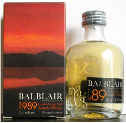 Balblair 1989 - Value and price information - Whiskystats