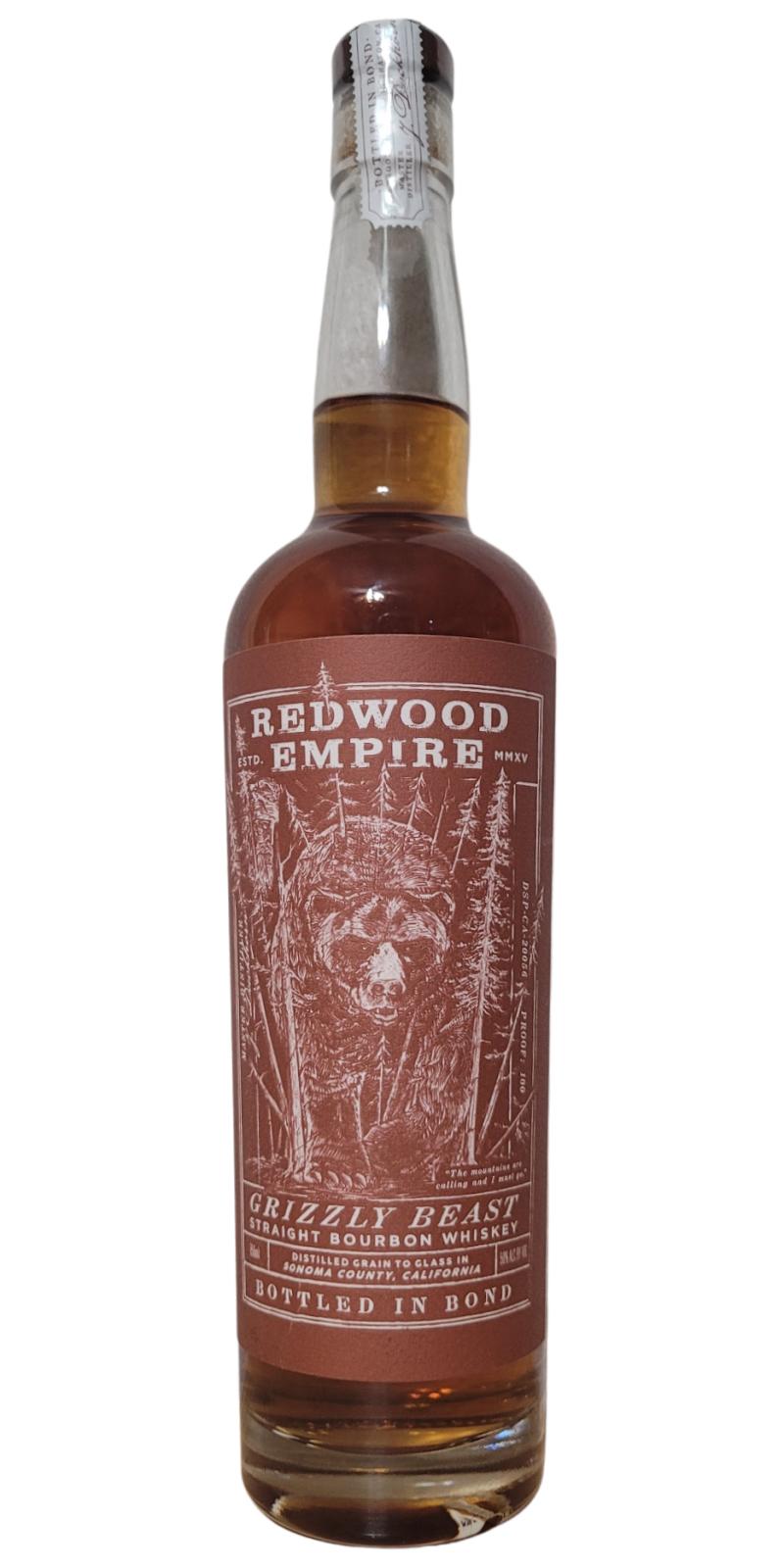 Redwood Empire Grizzly Beast 50% 750ml