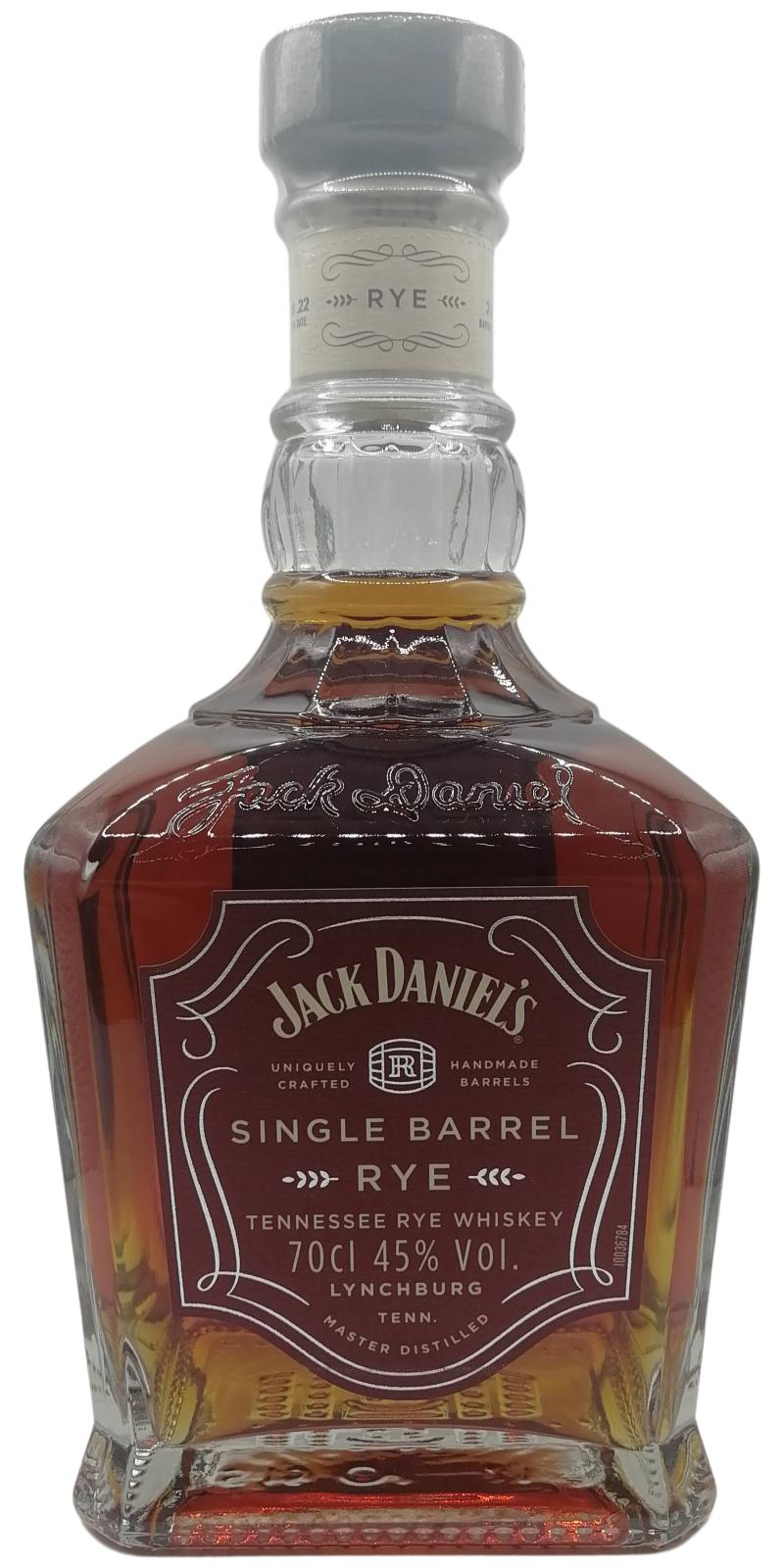 Jack Daniel's Single Barrel Rye New American Oak Barrel 45% 700ml