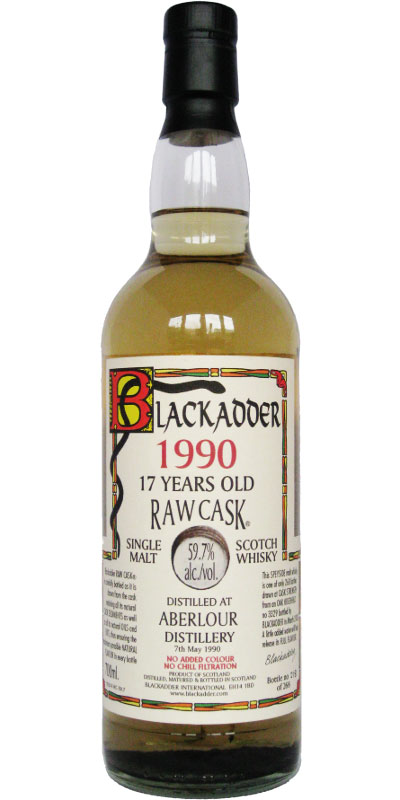 Aberlour 1990 BA Raw Cask #3329 59.7% 700ml