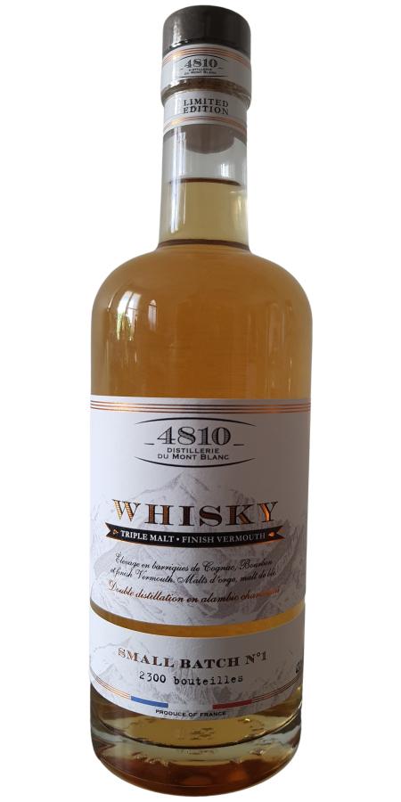 4810 Small Batch #1 Cognac-Bourbon-Vermouth Dolin 43% 700ml