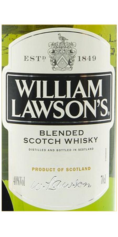 Whisky William Lawson's 70 CL - Livraison alcool à Toulouse - CMR