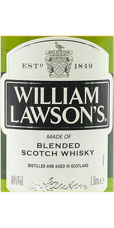 William Lawson's Made of Blended Scotch Whisky 40% 1000ml
