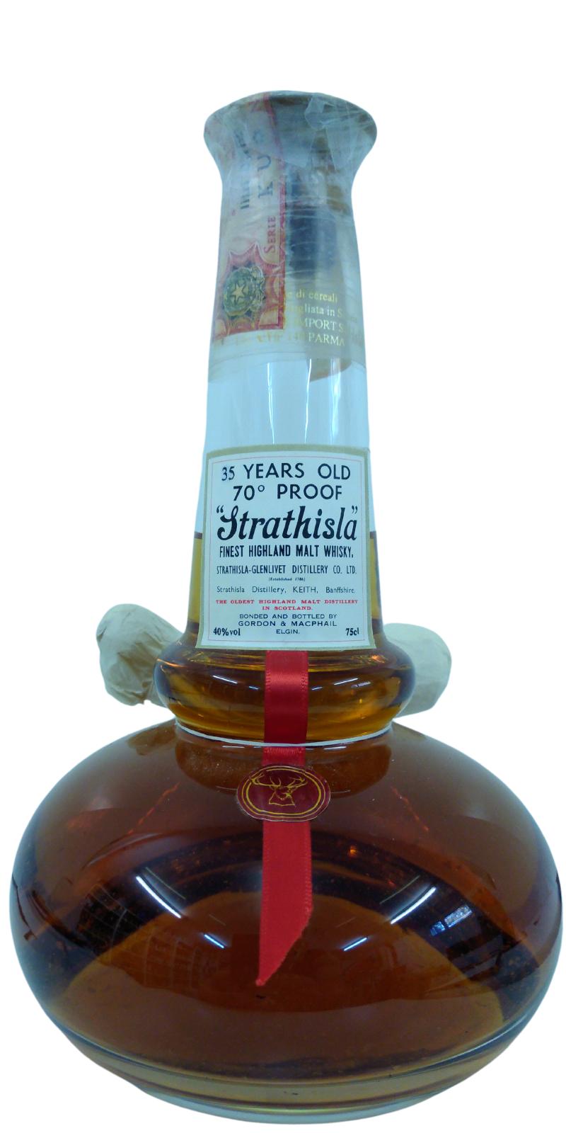 Strathisla 35yo GM Finest Highland Malt Whisky 40% 750ml