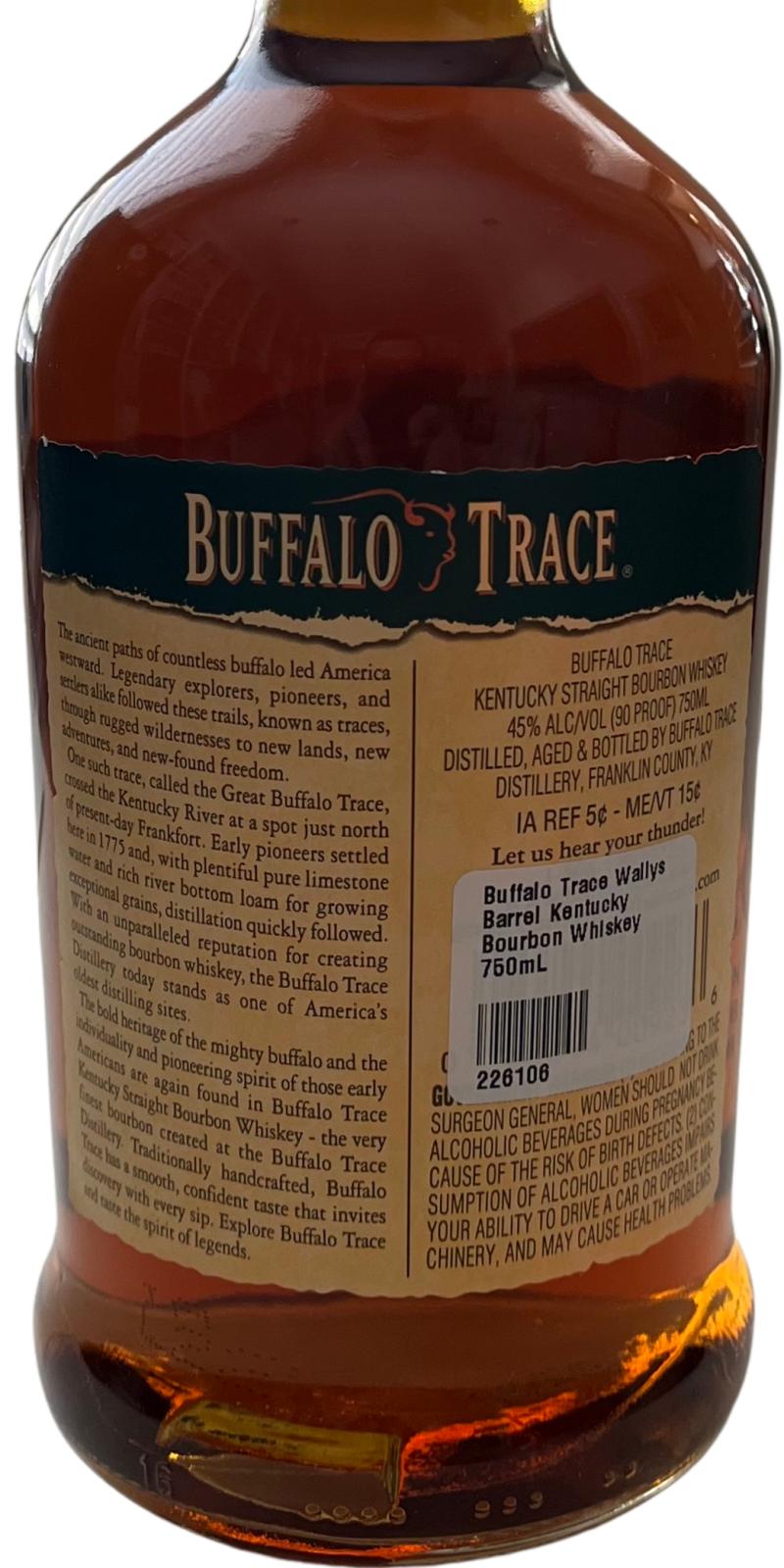 Buffalo Trace Single Barrel Select Ratings and reviews Whiskybase