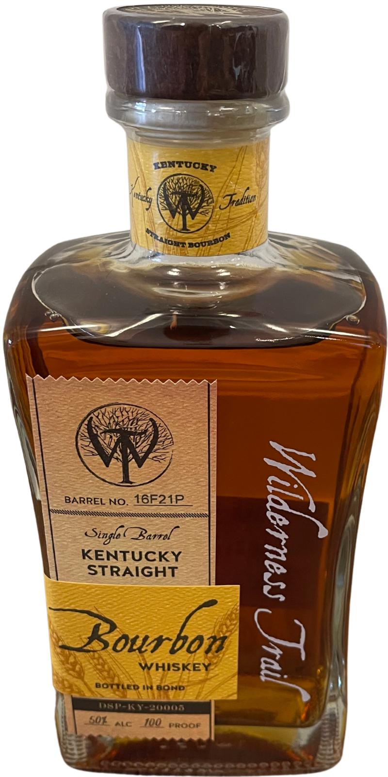 Wilderness Trail Bourbon Whisky Bottled In Bond 50% 750ml