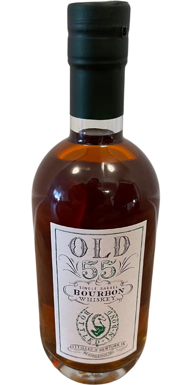 Old 55 Single Barrel Bourbon Whisky Bottled in Bond 50% 750ml