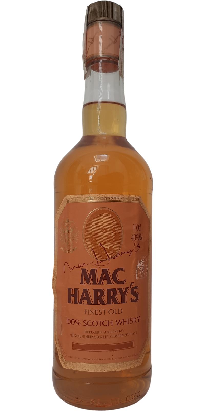 Mac Harry's Finest Old 100% Scotch Whisky 40% 1000ml