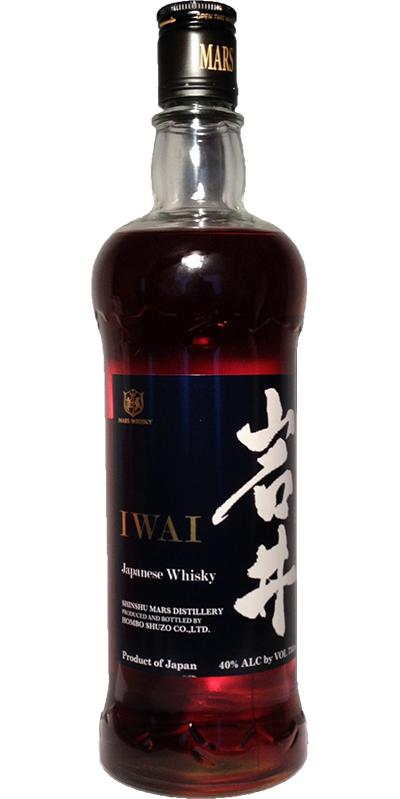 Mars Iwai Blended Whisky Ex-Bourbon 40% 750ml