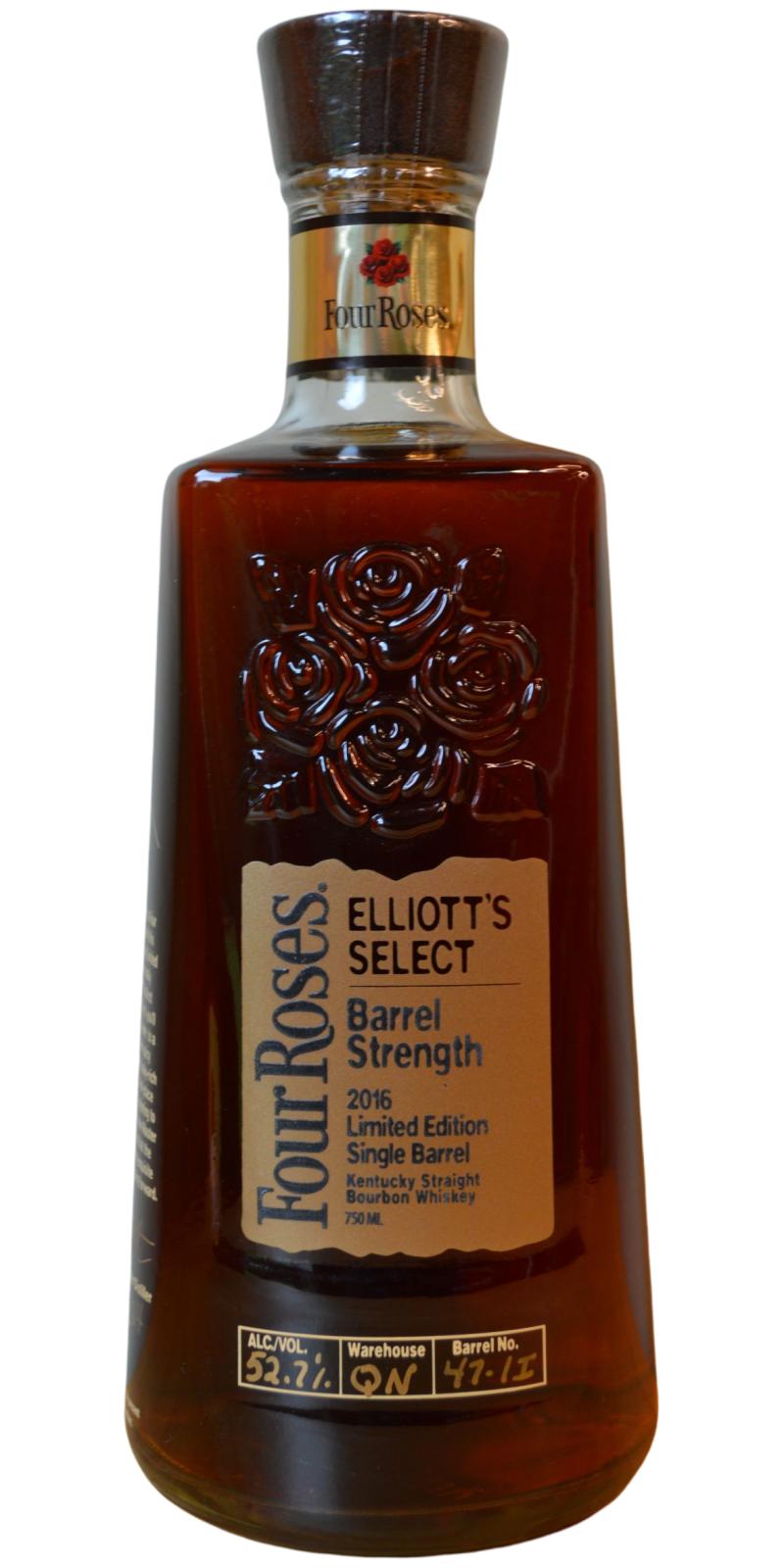 Four Roses Elliott's Select Limited Edition 2016 Charred New Oak 52.7% 750ml