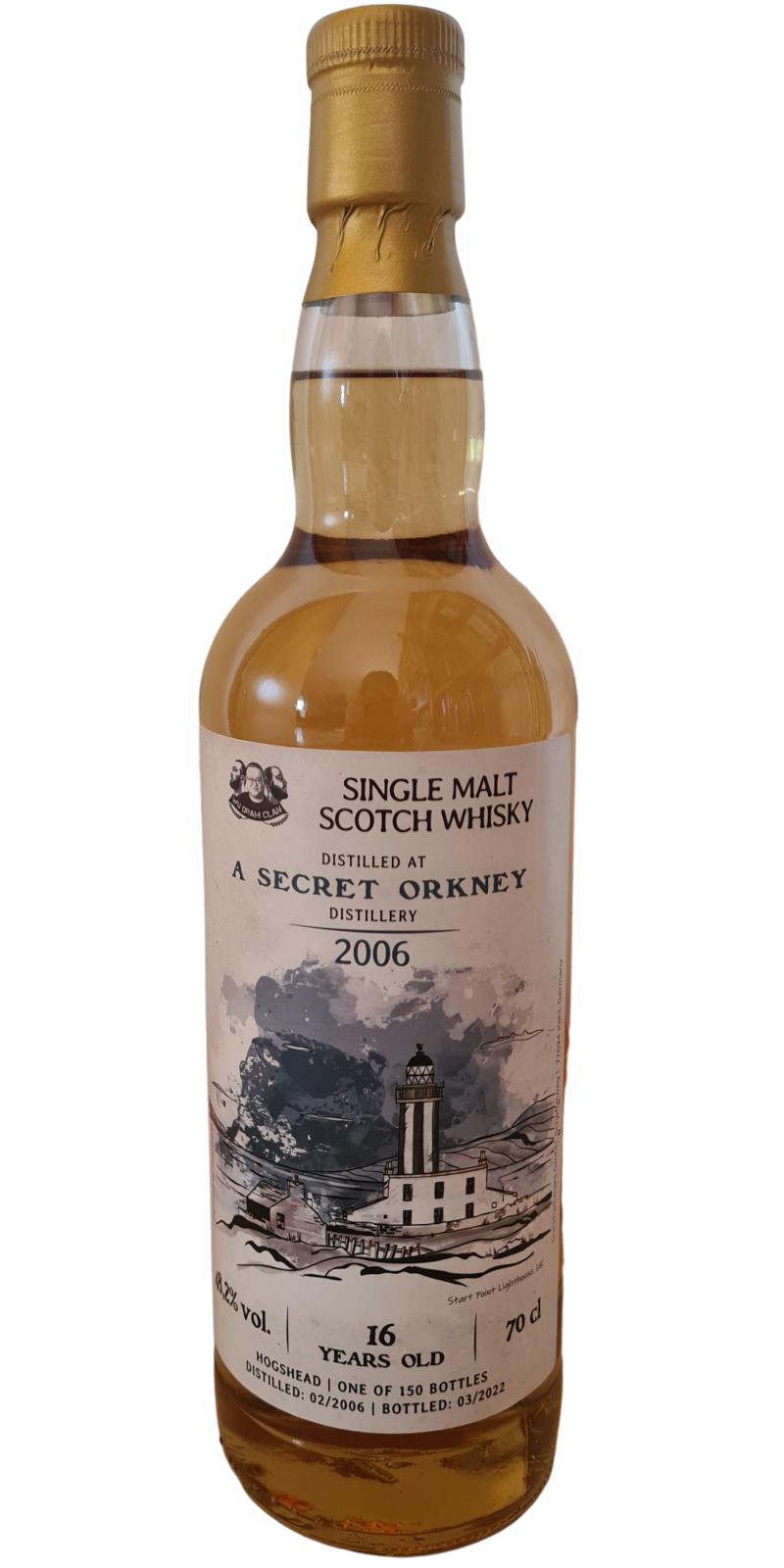 A Secret Orkney Distillery 2006 DRFS