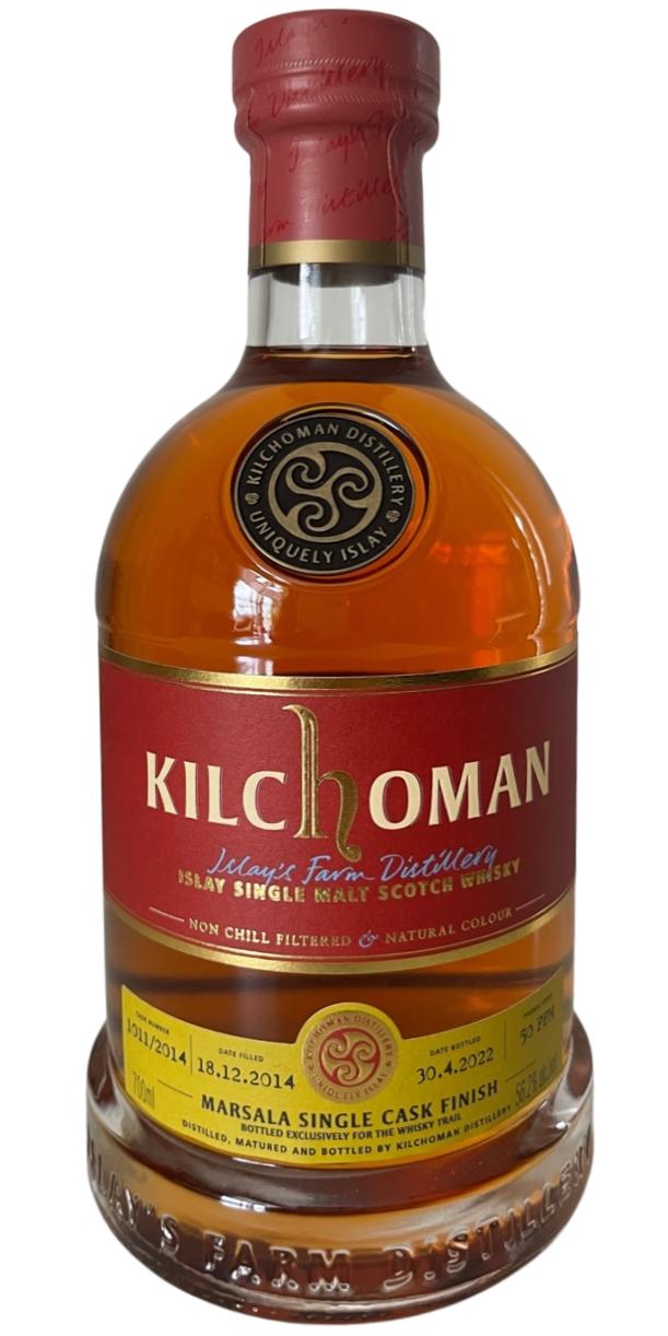 Kilchoman 2014 Marsala Finish The Whisky Trail 56.2% 700ml