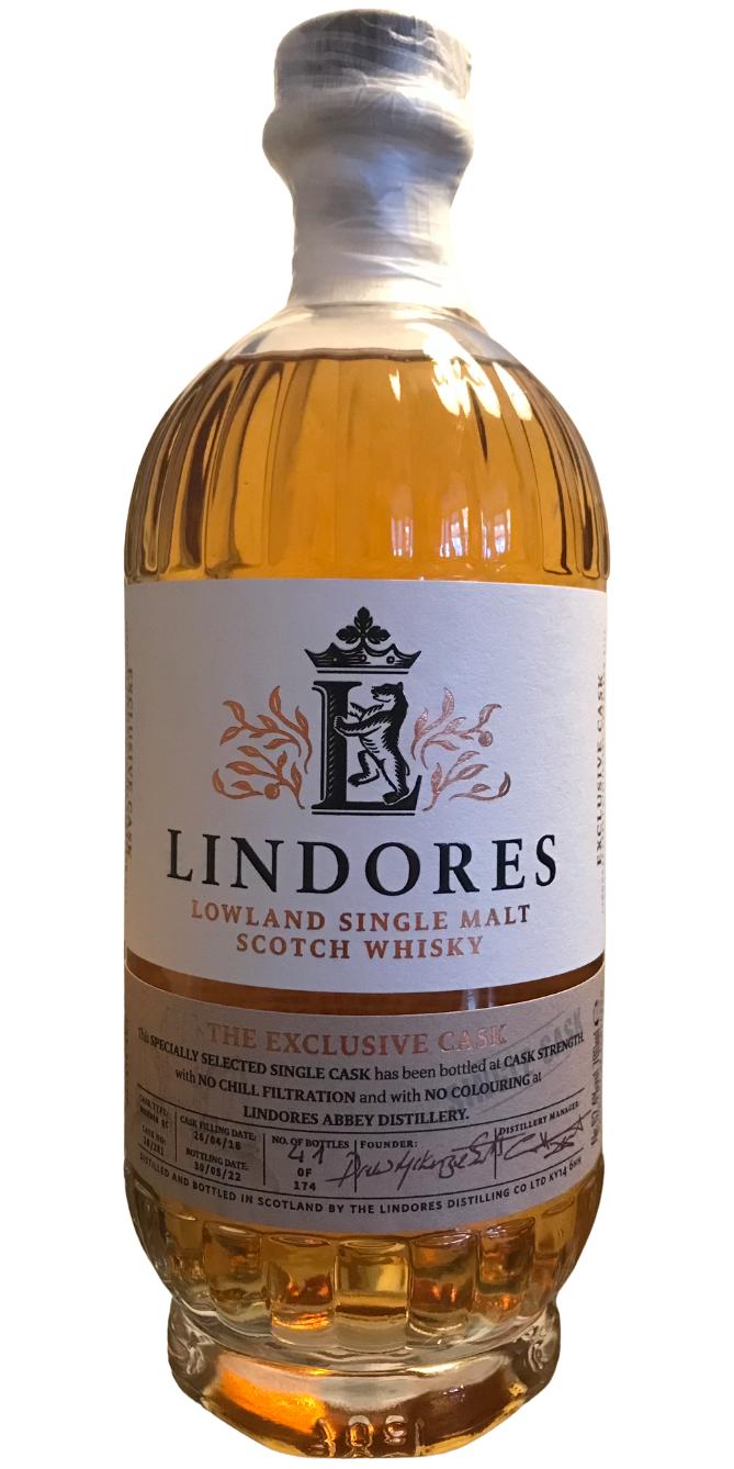 Lindores Abbey 2018 Bourbon Quarter Cask Jarek Buss & Son 62.4% 700ml