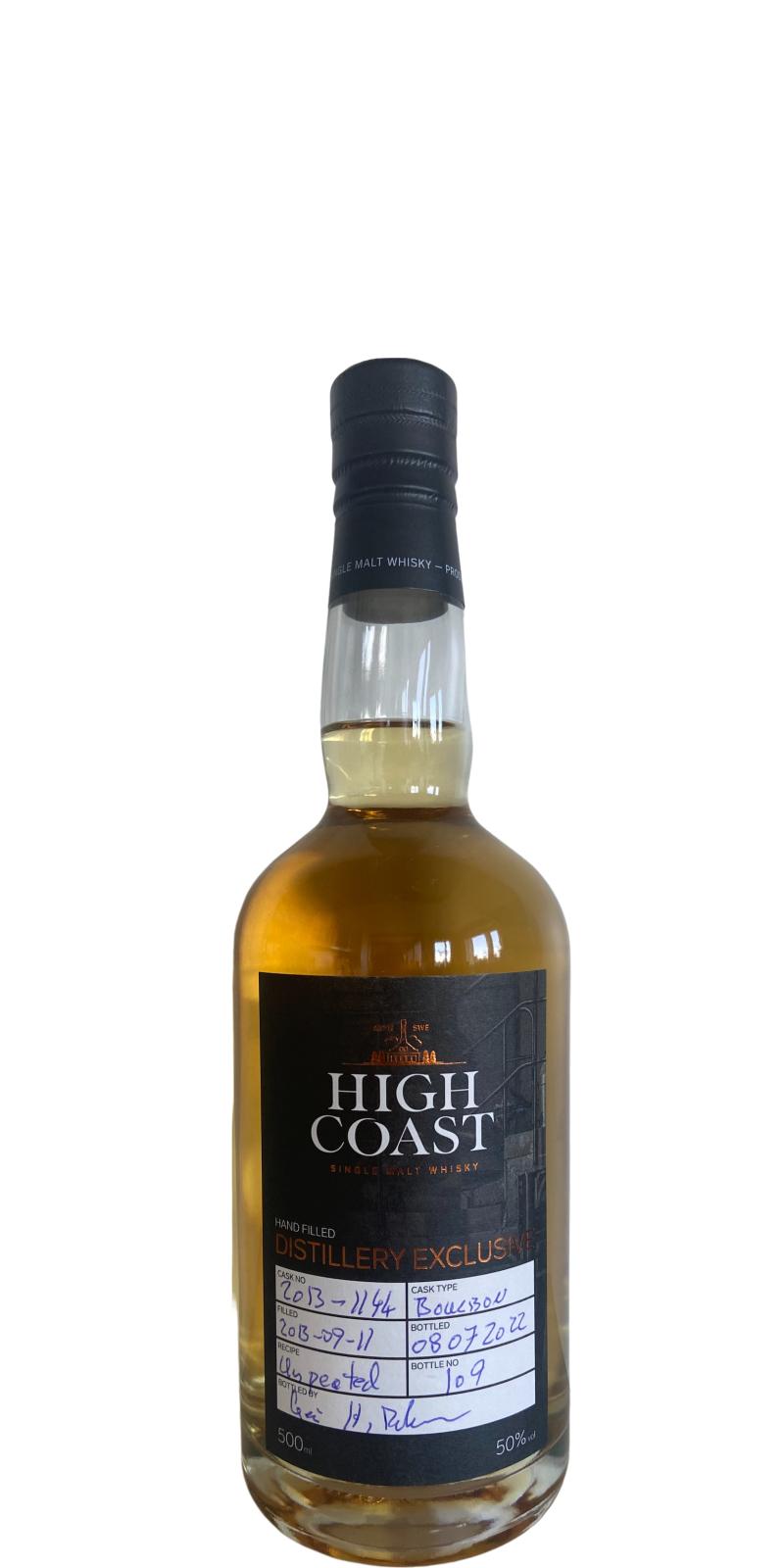 High Coast 2013 Bourbon 50% 500ml
