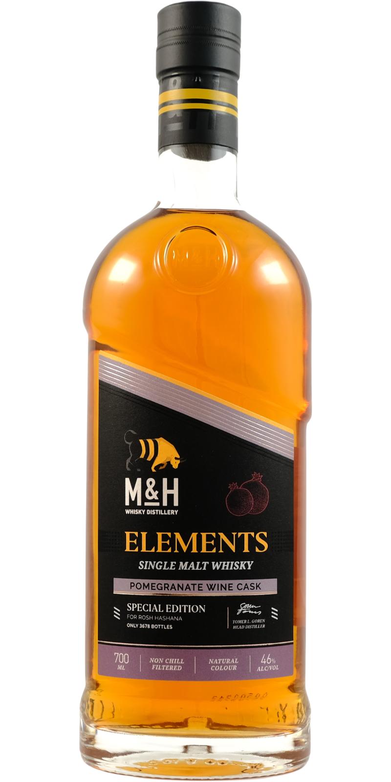 M&H Elements Pomegranate Wine Rosh Hashana 46% 700ml