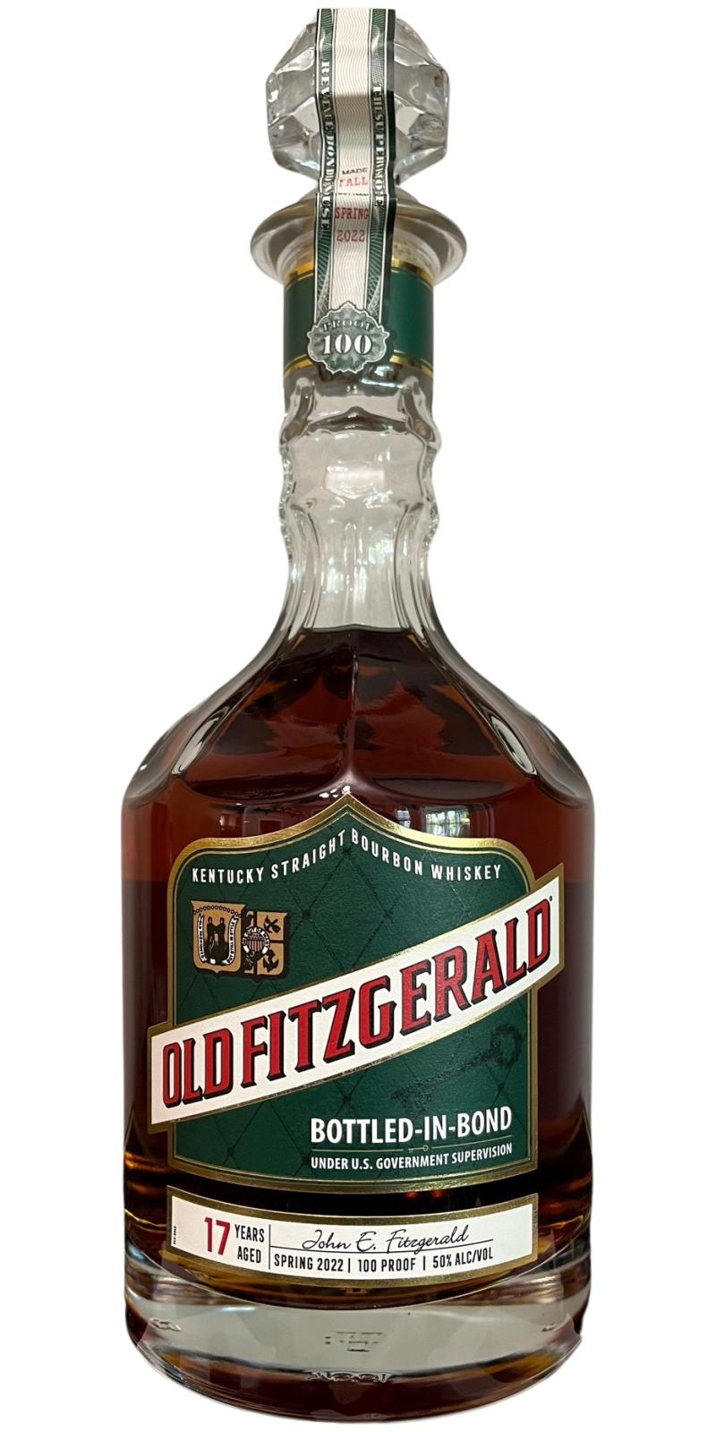Old Fitzgerald 17yearold Ratings and reviews Whiskybase