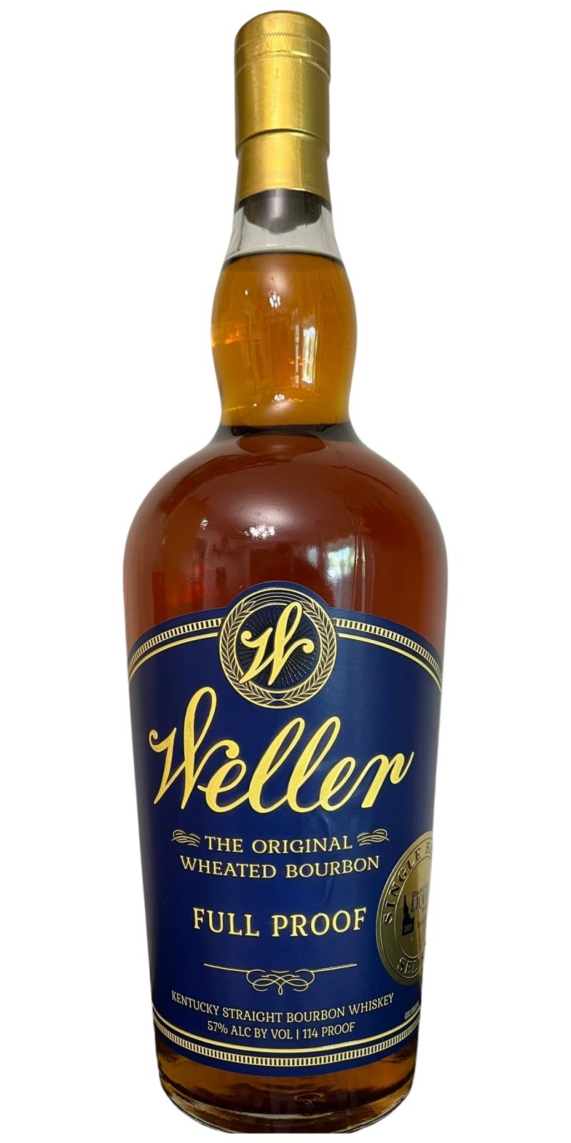 Weller Full Proof Single Barrel Charred White American Oak Idaho State Liquor Division 57% 750ml