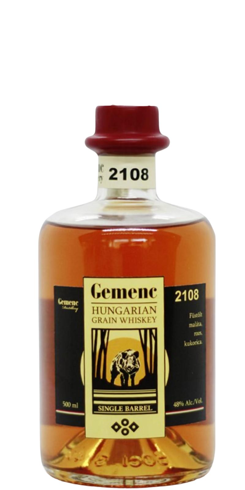 Gemenc 2108 Single Barrel New Hungarian Oak 48% 500ml