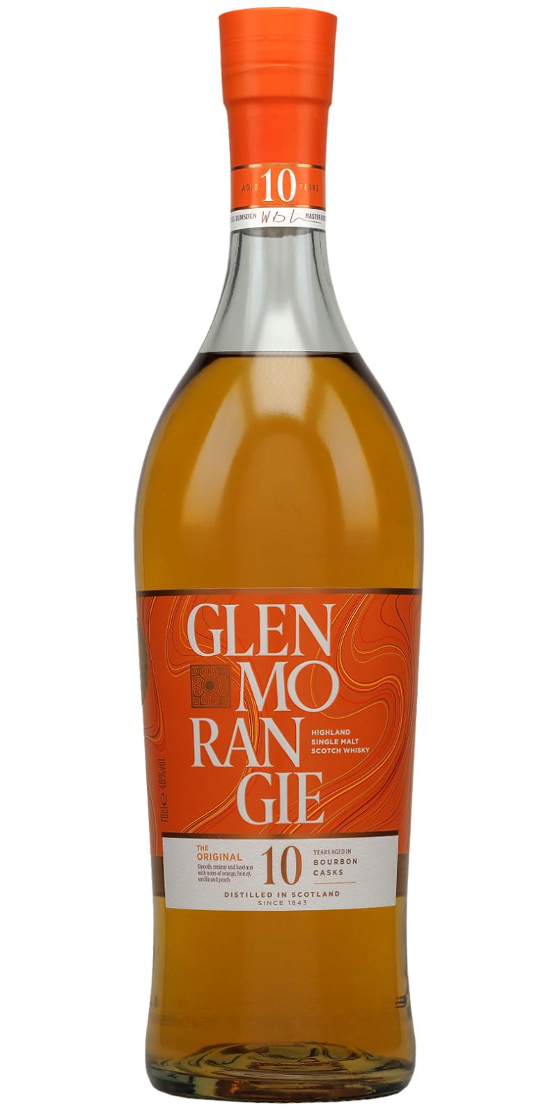Glenmorangie 10yo The Original 1st & 2nd Fill American White Oak 40% 700ml