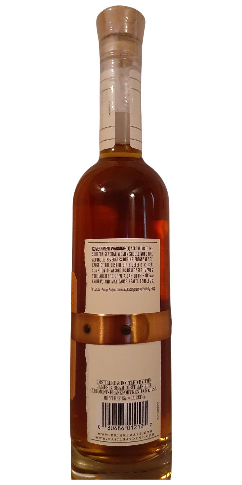 Basil Hayden's Artfully Aged - Ratings and reviews - Whiskybase