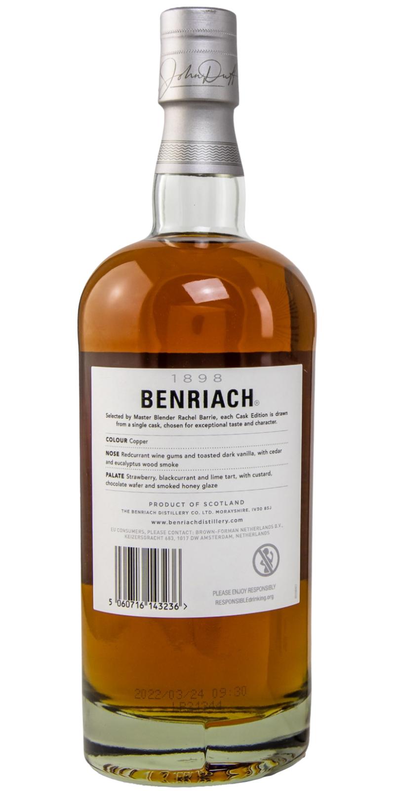 BenRiach 1994 - Ratings and reviews - Whiskybase