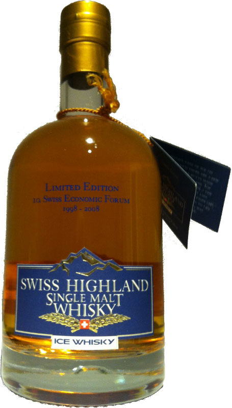 Rugenbrau 2004 Ice Whisky Limited Edition Oloroso Sherry Cask 10. Swiss Economic Forum 1998 2008 58.8% 500ml