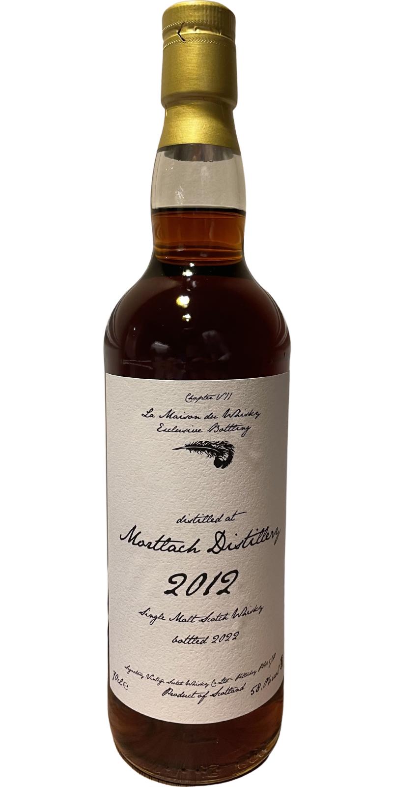 Mortlach 2012 SV - Ratings and reviews - Whiskybase