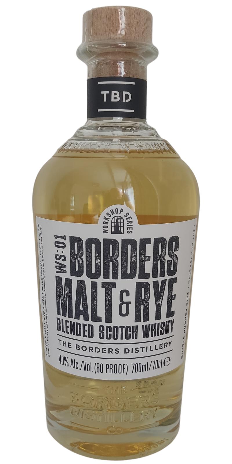The Borders Distillery WS:01 Borders Malt & Rye