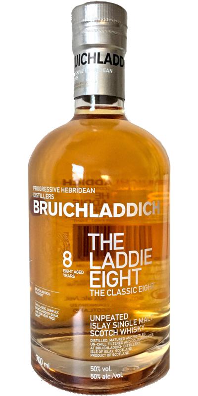 Bruichladdich The Laddie Eight European oak and American oak 50% 700ml