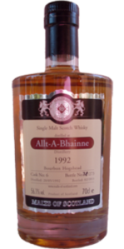 Allt-a-Bhainne 1992 MoS
