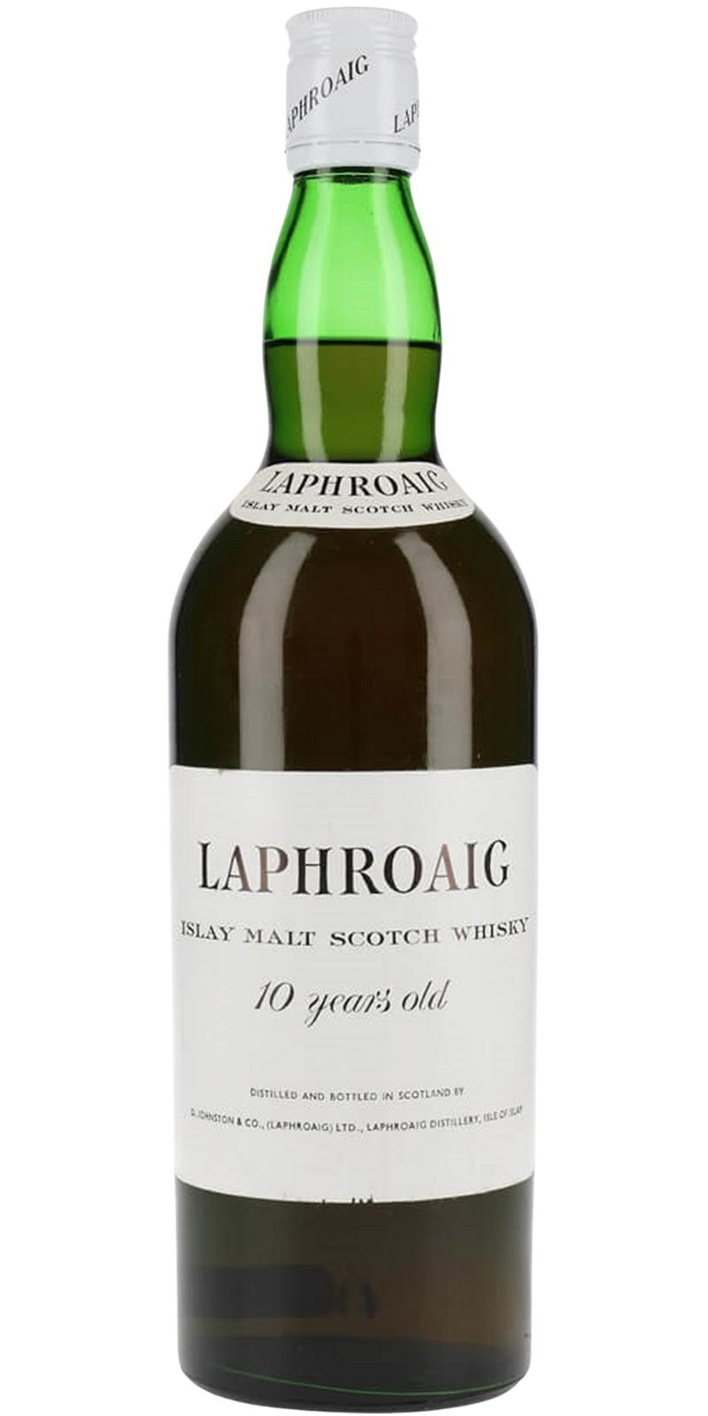 Laphroaig 10yo Islay Malt Scotch Whisky 40% 750ml