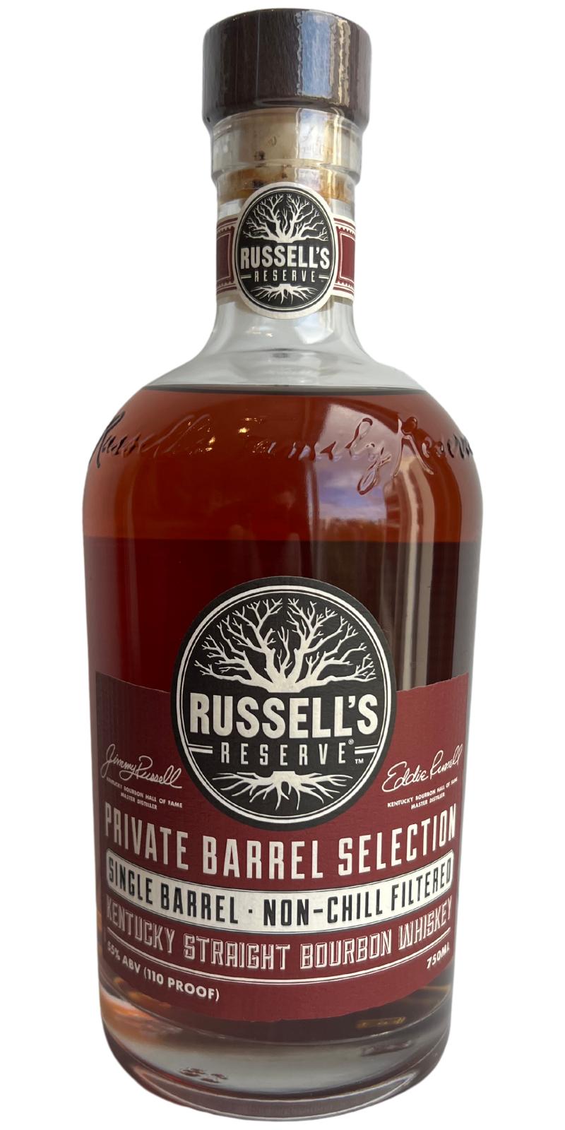 Russell's Reserve 2011 Single Barrel American White Oak 55% 750ml