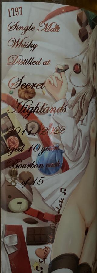 Secret Highland 2011 Sxwh Dark Edition Bourbon 52.2% 700ml