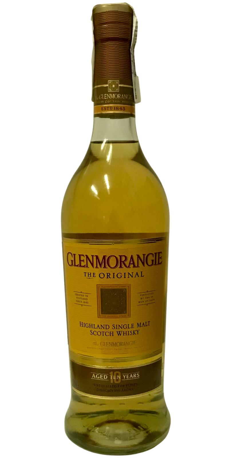 Glenmorangie 10yo The Original 1st & 2nd Fill American White Oak Casks 40% 700ml