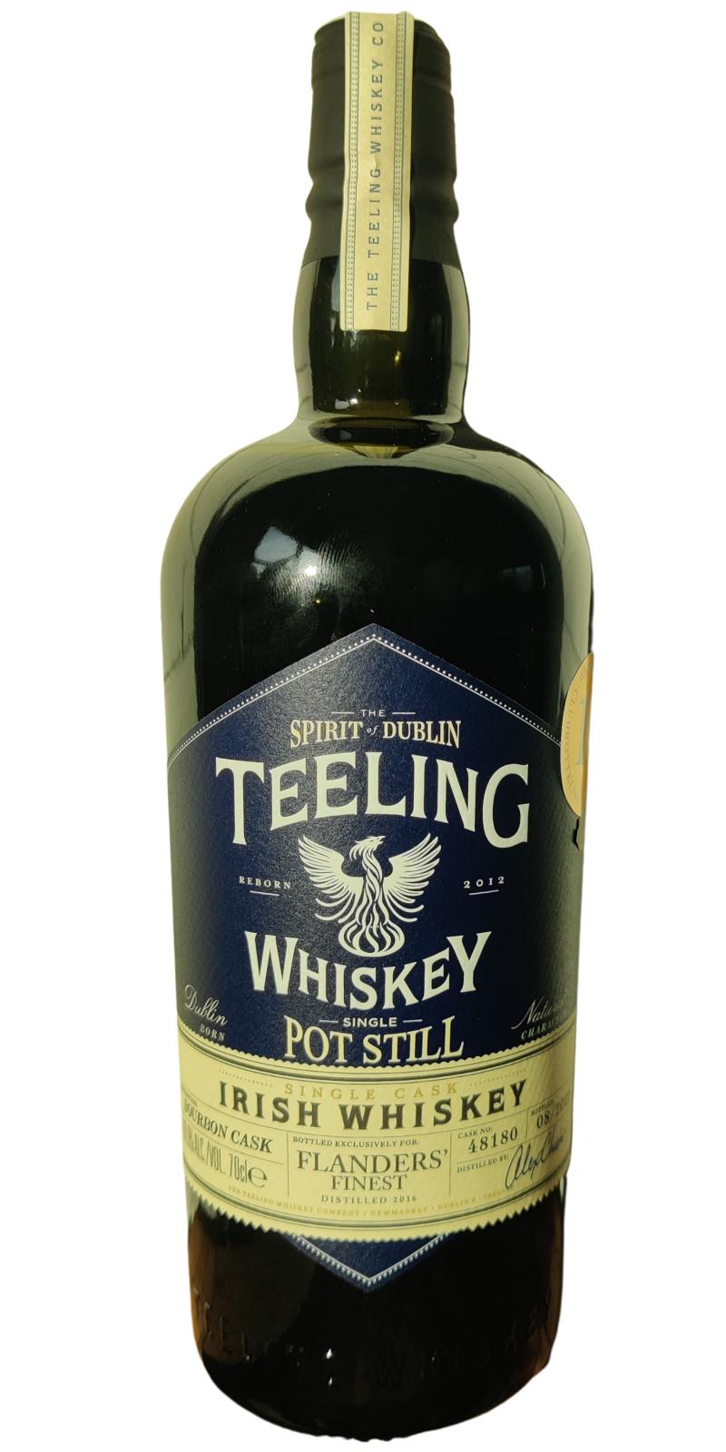 Teeling Single Pot Still Single Cask Bourbon Flanders Finest 60.9% 700ml