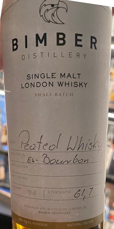 Bimber Ex-Bourbon - Peated Whisky