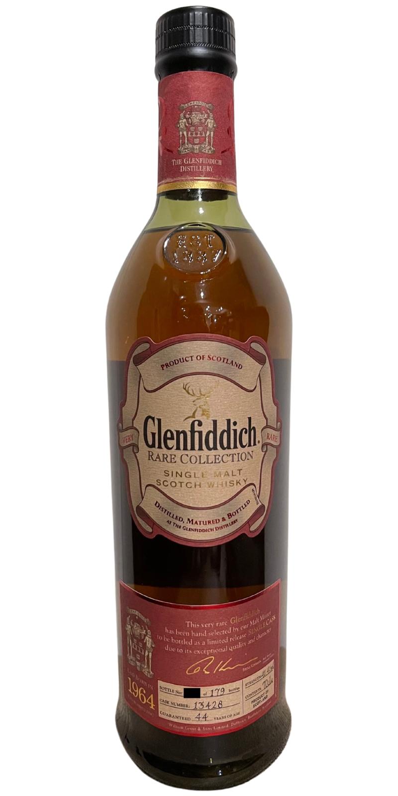 Glenfiddich 1964 Rare Collection Taiwan Duty Free Exclusive 41.4% 700ml