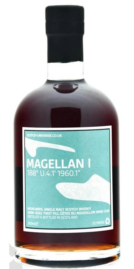 Scotch Universe Magellan I 188 U.4.1 1960.1 1st Fill Cotes du Roussillon Wine Cask 52.9% 700ml