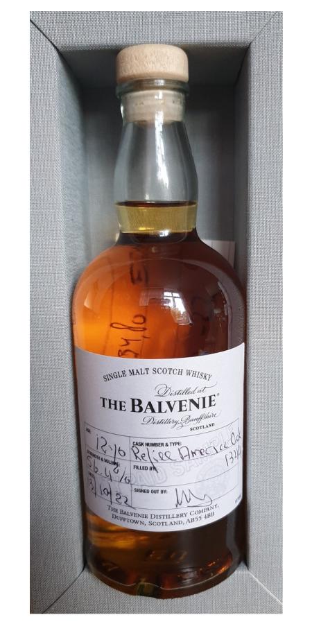 Balvenie 12yo Duty Paid Sample Refill American Oak 56.4% 200ml